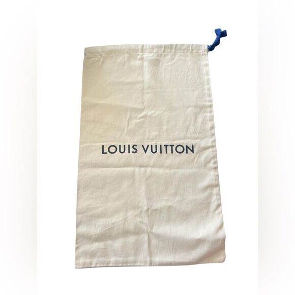 Louis Vuitton Dust Bag with Blue Drawstring - Picture 1 of 4